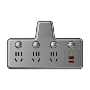 【官方正品】多功能插座转换器带SUB多孔位插排无线排插扩展器