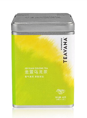 星巴克茶瓦纳金萱乌龙茶12袋48g