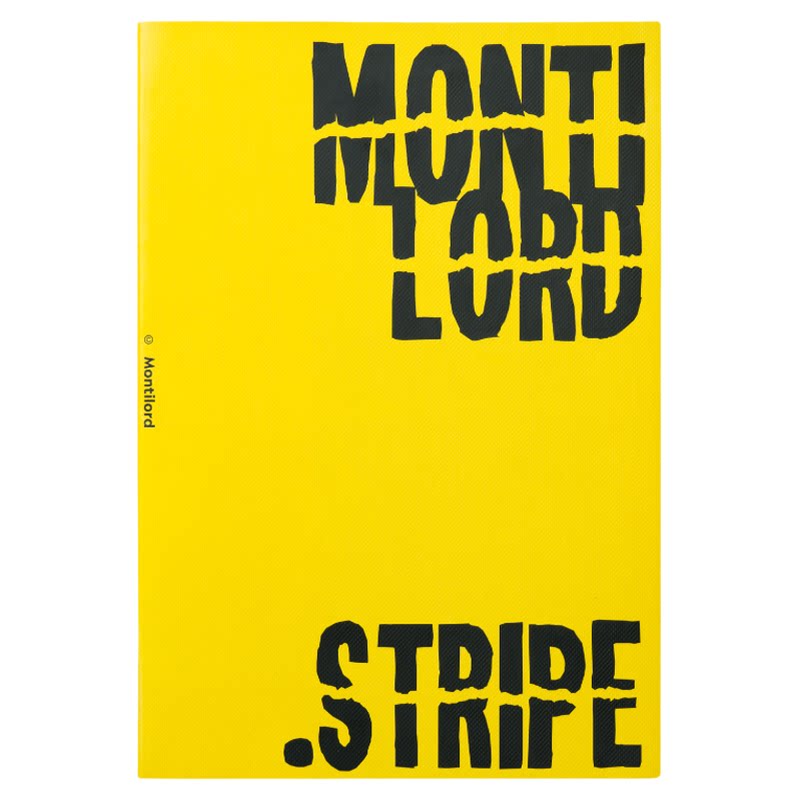 『Montilord』薄线装本B5横线车线stripe软面手账本软皮笔记本ins风文具高颜值简约本子多彩大本套装好用官方
