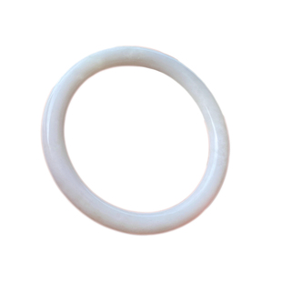 正品西安蓝田玉手镯少女款细圆条手镯兵马俑同款活玉美人镯带证书