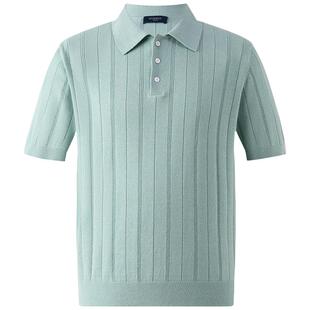 【亚麻】SCOFIELD男装25年夏季新品polo领休闲套头多色针织衫毛衣