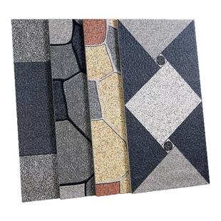 仿鹅卵石纹石英砖pc砖户外室外广场砖300x600自建房花园庭院地砖