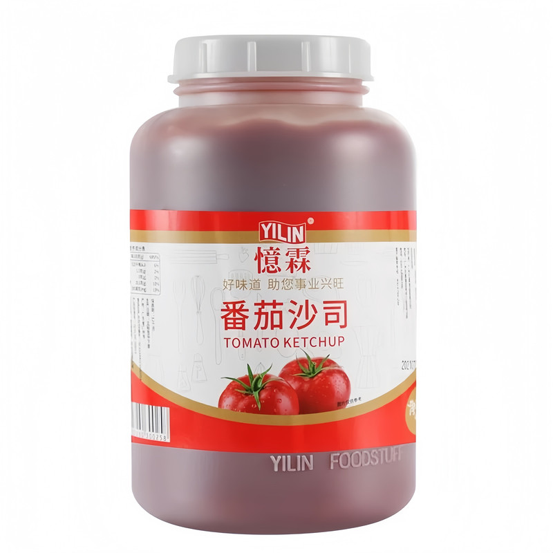 忆霖番茄沙司3kg*4桶原厂整箱装