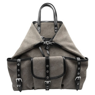 IUBALLET 空手侦探 2025秋冬新品复古风双肩包大容量多用单肩背包