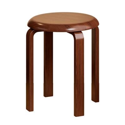 实木可叠放软包板凳简约现代家用