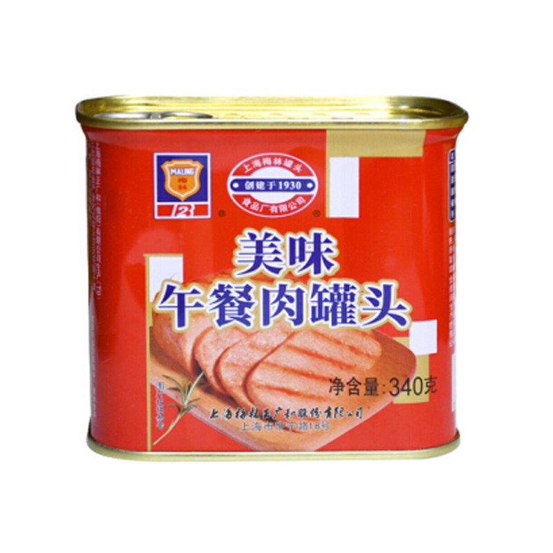 上海梅林清真牛肉罐头方便下饭菜
