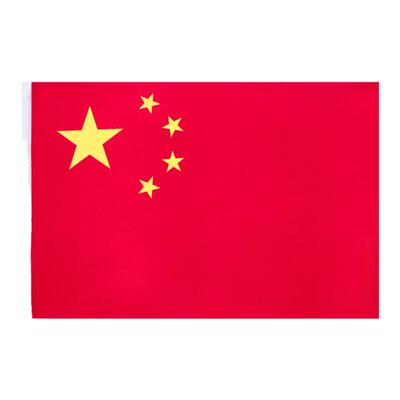 得力大号防水型标准国旗党旗