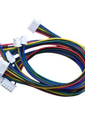 2~12p带线端子插头SH1.0 MX1.25 ZH1.5 PH2.0 XH2.54连接器200mm