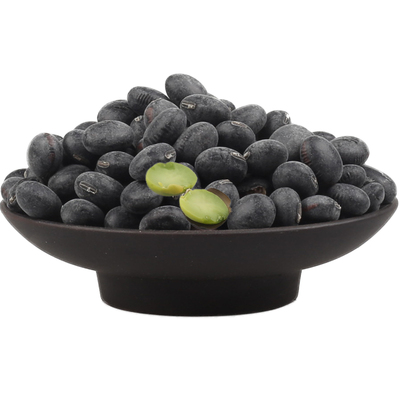 大粒绿心农家自留黑豆不打蜡