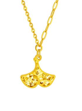 周大生银饰银项链银碎碎冰爆闪鱼尾项链送女友老婆妈妈母亲节礼物