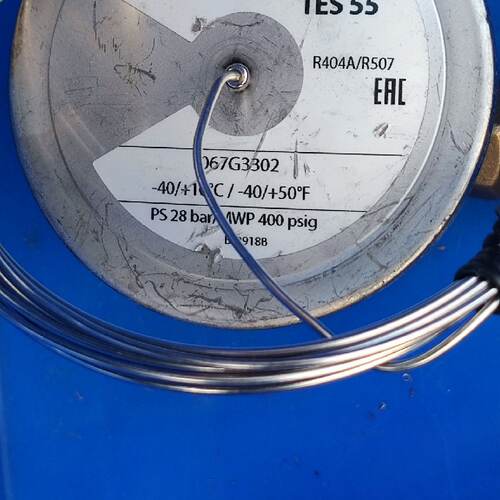 丹佛斯制冷膨胀阀动力头TE55 R404A/R507A, 0