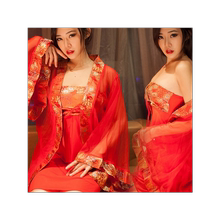 2019肚兜式内衣古代汉服寝服女睡衣1