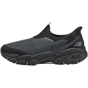 SKECHERS斯凯奇男子OUTDOOR运动休闲鞋237778C-DKGY