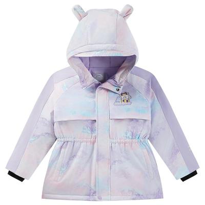 安踏儿童女小童羽绒服