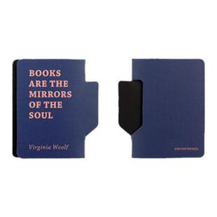 韩国bookfriends无痕磁性书签ins复古书本手帐夹装饰索引分页标签