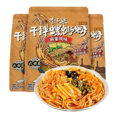 李子柒干拌螺蛳粉330g*麻酱风味