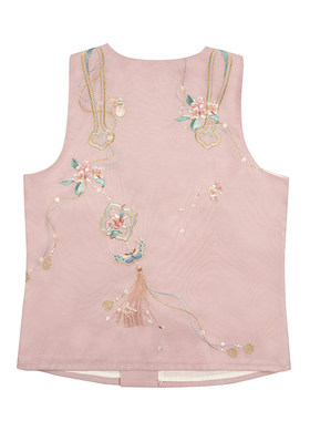 瞳莞亲肤透气抹胸汉服夏季新品