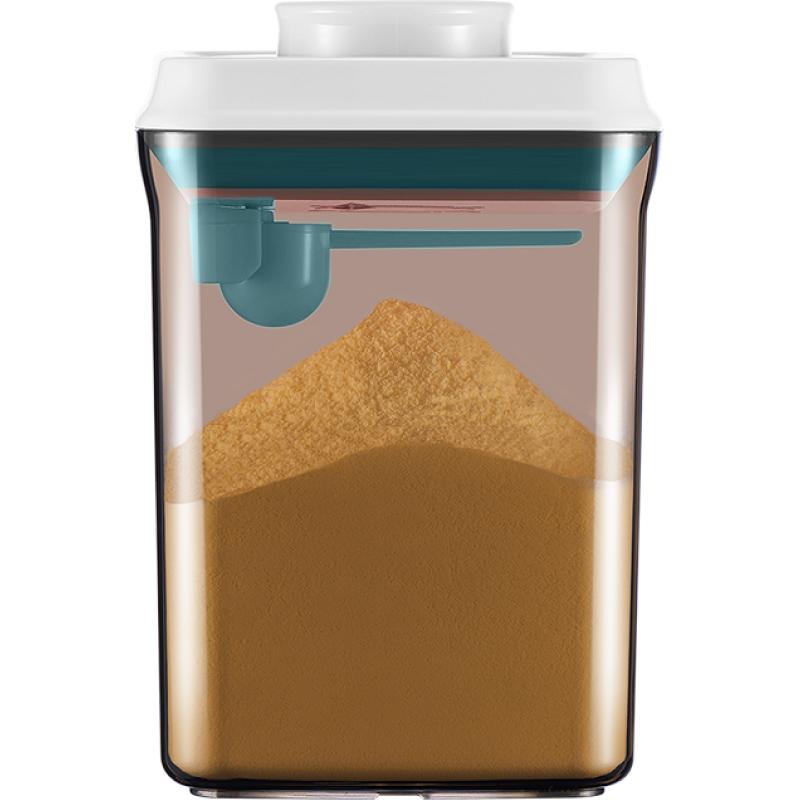 【避光】安扣奶粉罐密封罐奶粉盒防潮便携大容量米粉盒储存罐收纳