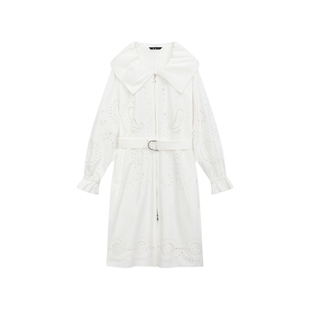 【播奥莱】播 bo 商场同款外套女24夏中长款收腰外套BDR2WD2920