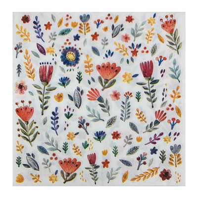 33*33cm小碎花印花餐巾纸20张