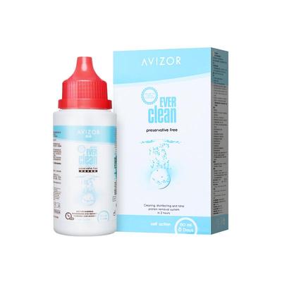 【自营】AVIZOR优卓优可伶双氧水护理液60ml*4角膜塑RGP硬性OK镜