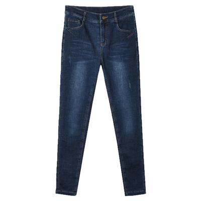 长裤时尚感微弹牛仔裤