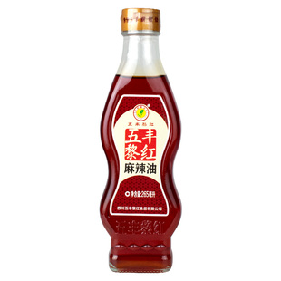 五丰黎红麻辣红油400ml家用正宗四川辣椒油凉拌菜专用无渣辣红油