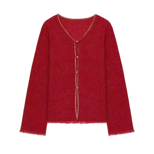 简白【毛边圆领毛衣+开衫】设计师品牌 no退可换 YOUNGC买手店