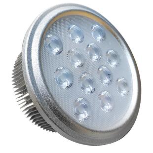 LED斗胆灯灯杯射灯内胆AR111灯芯12W15W40w45瓦COB豆胆头维修配件