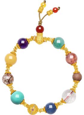 周六福多宝手串女S925银手链手饰高级感小众百搭送女友本命年礼物