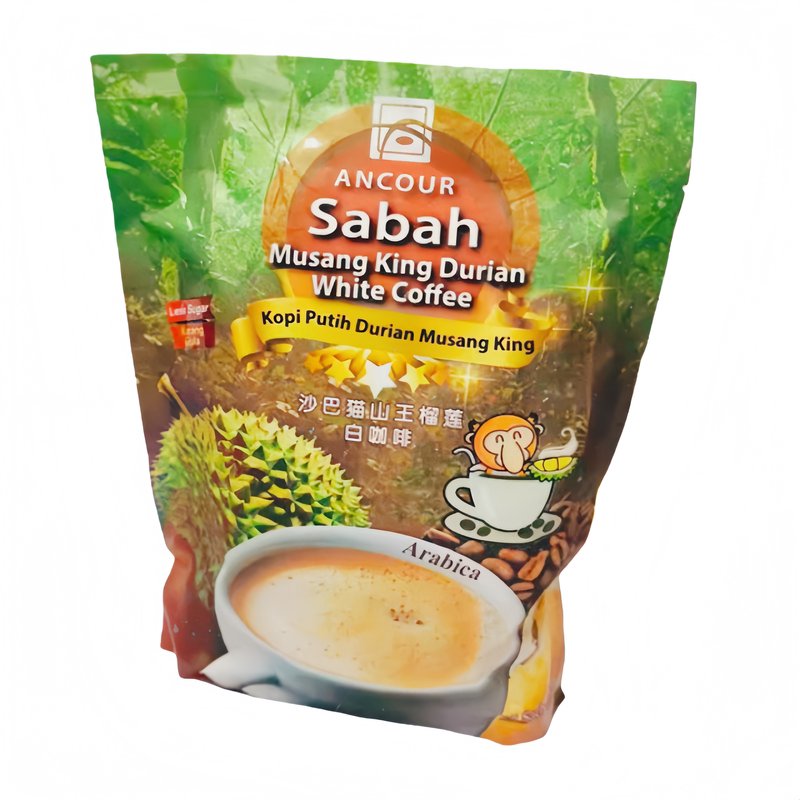 ANCOUR.sabah猫山王榴莲白咖啡