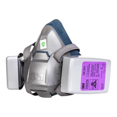 3M6502配7093高效防尘防工业粉尘焊接雾霾电焊烟玻璃纤维防护面罩