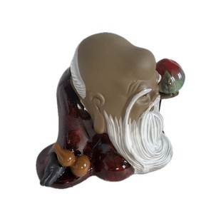 陶瓷大号寿星公招财祝寿贺寿礼品送长辈爷爷奶奶献桃家居生日礼品