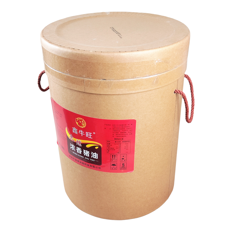 鑫牛旺火炼浓香起酥猪油25L商用