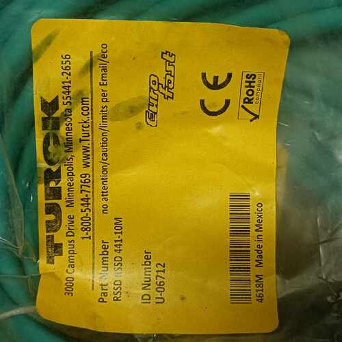 TURCK网线10米RSSD-RSSD-441-10M，—议价