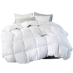 北欧喜来登五星酒店款 95进口匈牙利白鹅绒加厚羽绒被 冬被四季被