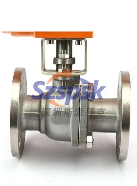 220vplc开关调节阀比例防爆电动法兰不锈钢304球阀Q941F-16p 32