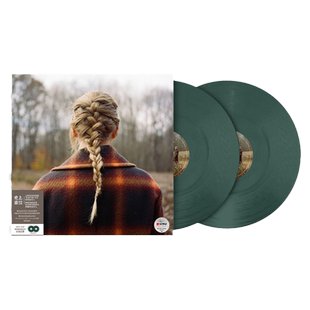 官方正版 泰勒斯威夫特 evermore 绿胶 永恒故事2LP 黑胶唱片专辑