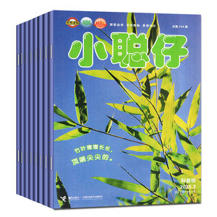2026全年订阅【送礼品全年/半年订阅】小聪仔(科普版)杂志2025年1-12月2~8岁幼儿大科学婴儿启蒙版儿童百科幼儿画报锋绘过刊