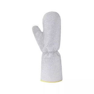 钢丝洗碗手套加长防水清洁隔热烫厨房刷碗女家用家务加厚耐用刷锅