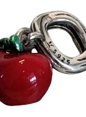 hellojune 圣诞红绿手编绳串珠手链 氛围感平安果手链 苹果手绳