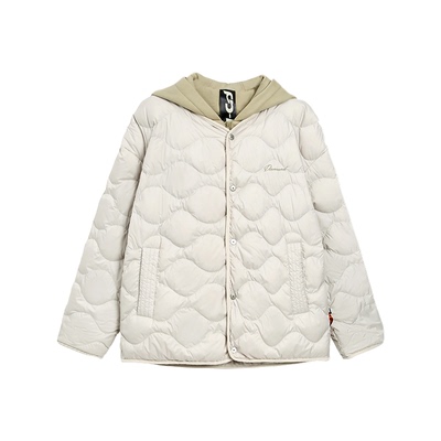 TurnSignal假两件轻薄羽绒服女