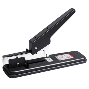 得力钉书机办公用大号重型加厚省力钉书机钉书机订厚书本大装订机多功能装订210张财务专用订凭证工业商用