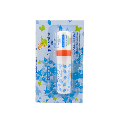 泰国原装peppermint field花香鼻通八仙通薄荷提神鼻塞晕车买2送1