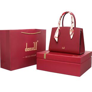 丹希路包包女真皮大容量手提包中年生日礼物节日送妈妈包包高级感