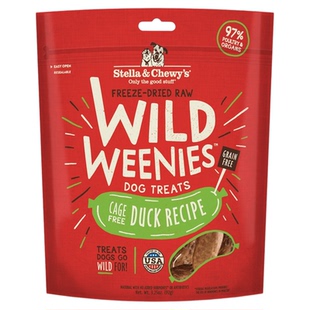 SC星益生趣美国进口香肠型零食犬狗冻干高营养适口鸡肉鸭肉92g