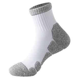 专业徒步登山袜男冬季加厚保暖户外跑步运动袜子男款毛巾厚底冬天