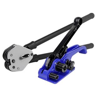 打包机捆扎带收紧一体手动捆扎机打包钳子塑钢带打包带手工拉紧器