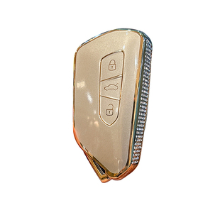 大众id3钥匙套迈腾高尔夫8壳揽巡境47威然途昂X凌渡速腾l与众06扣