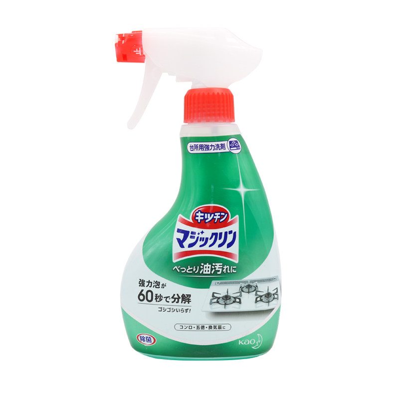日本花王厨房去油污泡沫清洁喷雾